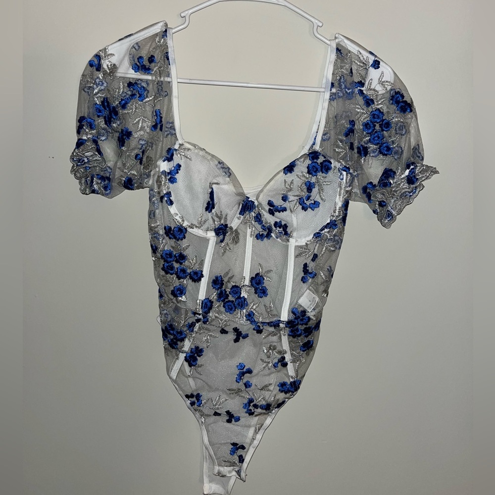 Sheer one piece